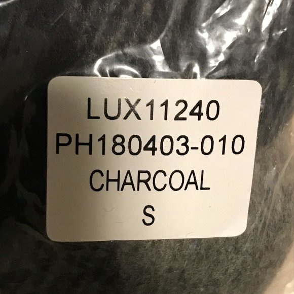 Favlux Charcoal Plaid Sleeveless Cardigan Topper Size Small - Picture 9 of 9